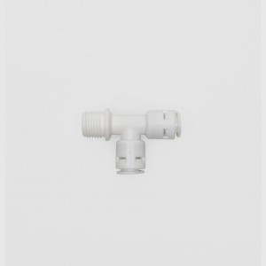 Фитинг тройник 1/4"наружная резьба -1/4"трубка-1/4"трубка 